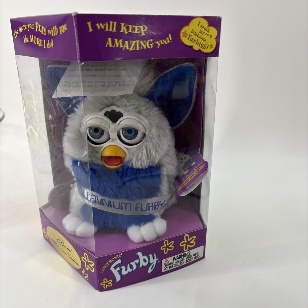 1999 Furby Millenium Special Limited Edition 1999 NEW‎ Factory Sealed Box *Read!
